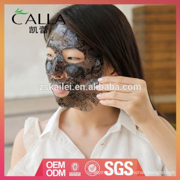 Mascarilla facial hidratante de hidrogel de encaje profesional para venta al por mayor